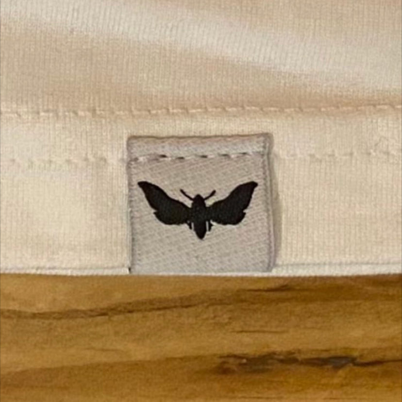 Moth Creaturae 'Classic' Mens Long Sleeve Baseball T-Shirt